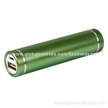 1,800-3,000mAh Lipsticker Portable Charger, with Logo & Samsung battery